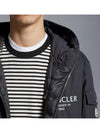 GRANERO short down jacket black - MONCLER - BALAAN 3