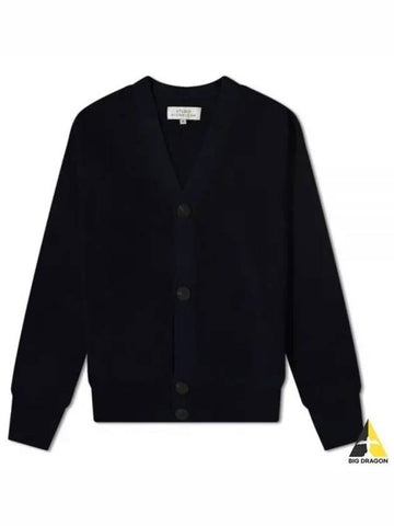 7GG KNIT CARDIGAN DARKEST NAVY 953 - STUDIO NICHOLSON - BALAAN 1