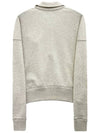 Ross Logo Half Zip Up Women s Crop Sweatshirt SW0093FA - ISABEL MARANT - BALAAN 2