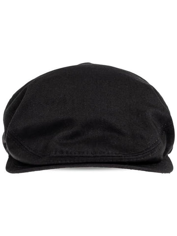 Dolce & Gabbana Cotton Flat Cap, Men's, Black - DOLCE&GABBANA - BALAAN 1