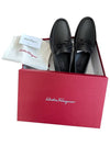 Gancini Bit Leather Moccasin Loafers Black - SALVATORE FERRAGAMO - BALAAN 6