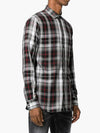 SS Viscose Flannel Check Shirt - DSQUARED2 - BALAAN 2