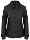 Fernleigh Diamond Quilted Jacket Black - BURBERRY - BALAAN.