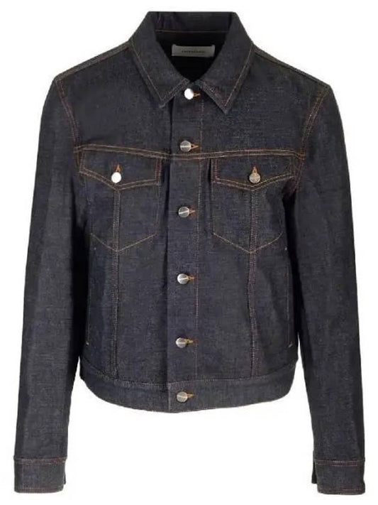 FERRAGAMO Men s Jacket Blazer Cotton Denim Trucker 143300 0771149NDEF - SALVATORE FERRAGAMO - BALAAN 1