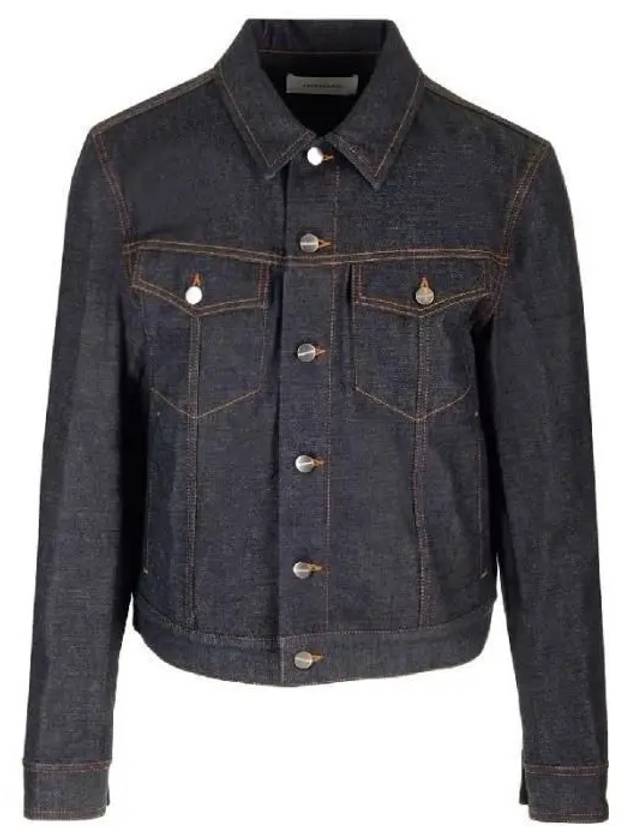 FERRAGAMO Cotton Denim Trucker Jacket 143300 0771149NDEF - SALVATORE FERRAGAMO - BALAAN 1