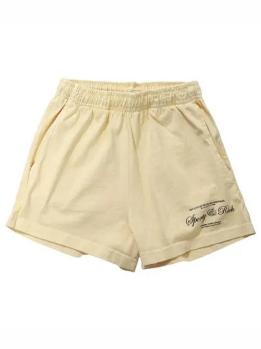 Logo Shorts Women s Short Pants - SPORTY & RICH - BALAAN 1