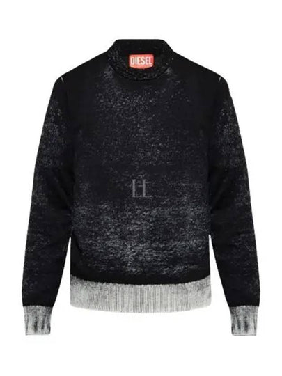 K Larence B Knit Top Black - DIESEL - BALAAN 2