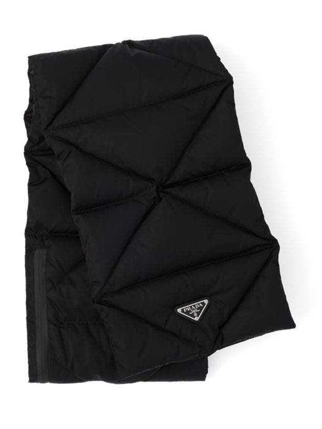 Triangle Logo Muffle Black - PRADA - BALAAN 1