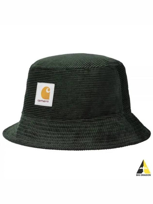 Cord Bucket Hat Dark Cedar - CARHARTT WIP - BALAAN 2
