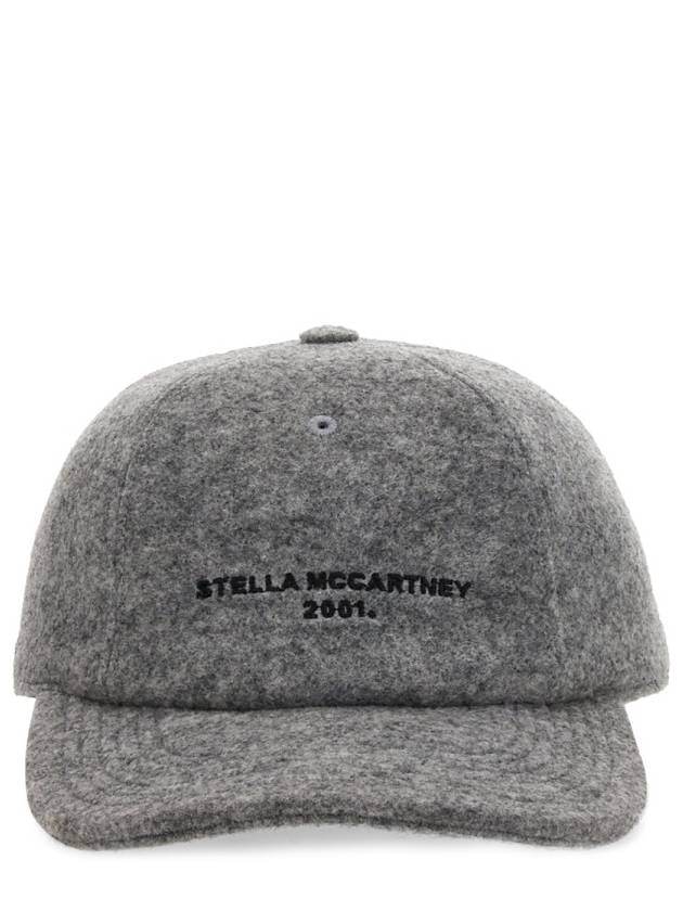 logo embroidered snapback gray - STELLA MCCARTNEY - BALAAN 2