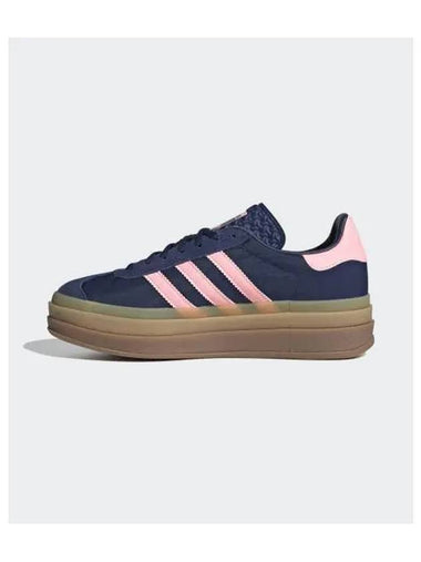 Gazelle Bold Low Top Sneakers Dark Blue - ADIDAS - BALAAN 1