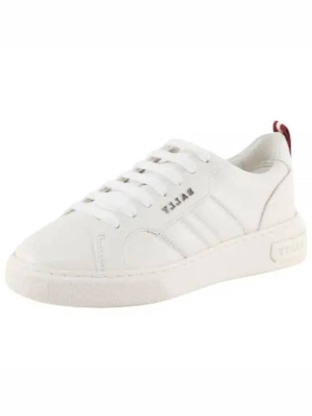 Women's New Maxim Leather  Low Top Sneakers White WK0050 NA003 U001 - BALLY - BALAAN 2