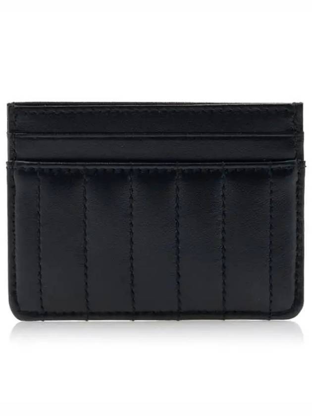 Lola Quilted Card Wallet Black - BURBERRY - BALAAN 4