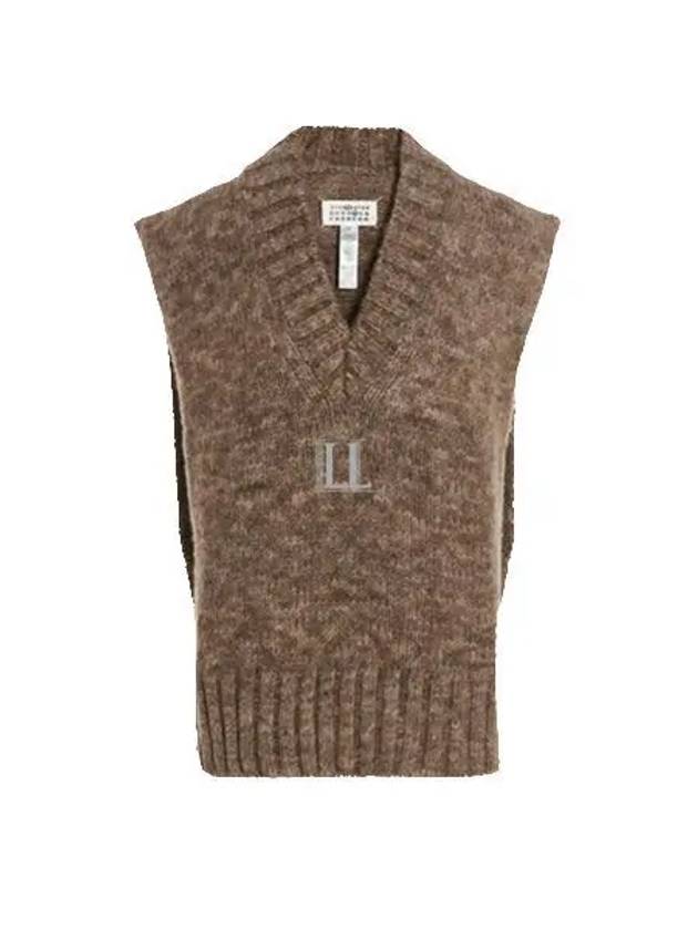 Botanical Dye Knit Vest Anthracite - MAISON MARGIELA - BALAAN 2