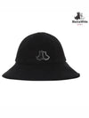 Women s Stitched Bucket Hat 8624LXAH BLACK - BLACK&WHITE - BALAAN 1