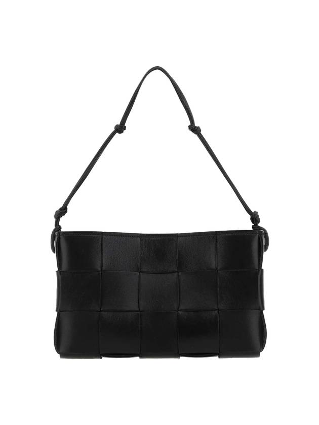 Cassette Strap Shoulder Bag Black - BOTTEGA VENETA - BALAAN 1