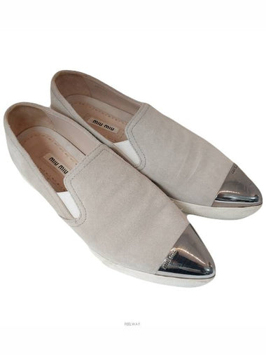 suede loafers 35 - MIU MIU - BALAAN 1