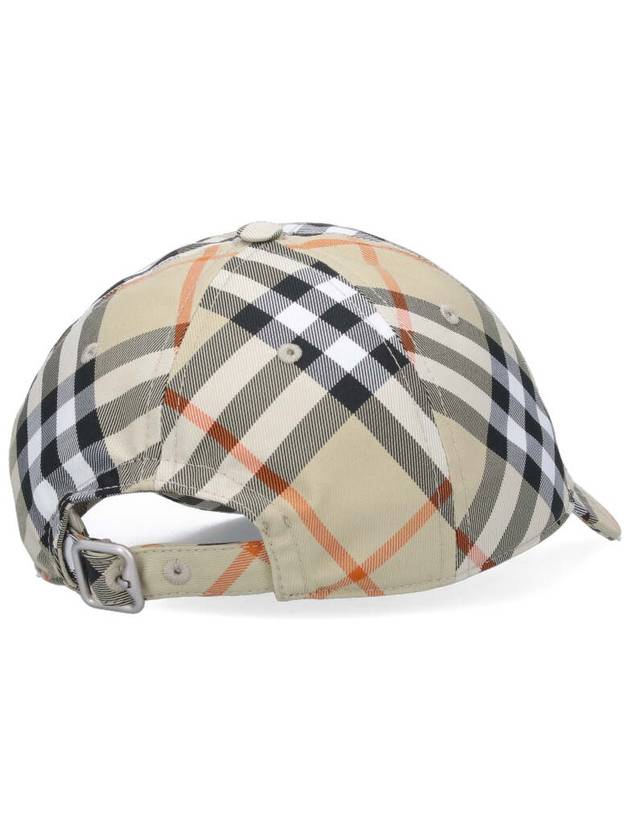 Check Ball Cap Green - BURBERRY - BALAAN 3