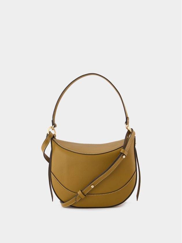 Mini Daily Bag Crossbody - Vanessa Bruno - Leather - Brown - VANESSA BRUNO - BALAAN 3