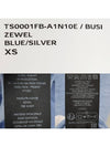 24SS ZEWEL Linen Logo Short Sleeve T-Shirt Blue Silver TS0001FB A1N10E BUSI - ISABEL MARANT ETOILE - BALAAN 5