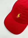 Logo Detail Ball Cap Red - POLO RALPH LAUREN - BALAAN 3