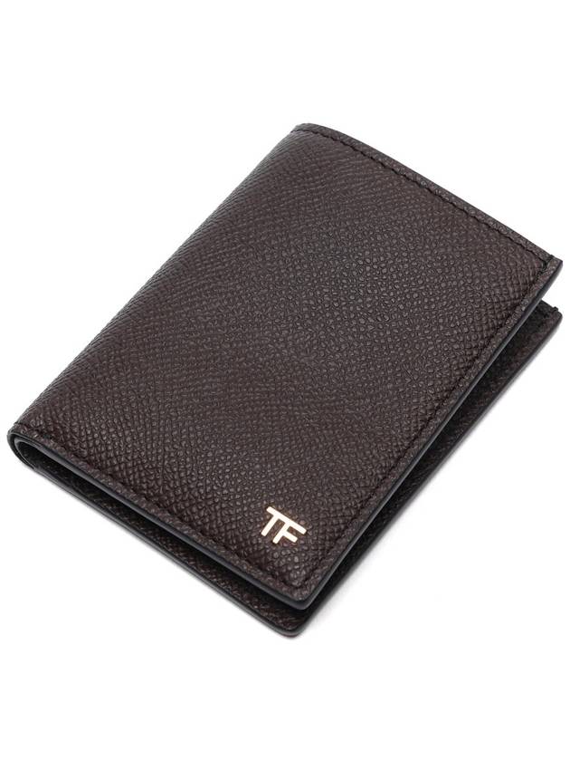 Monogram Leather Wallet YM279LCL081G - TOM FORD - BALAAN 6