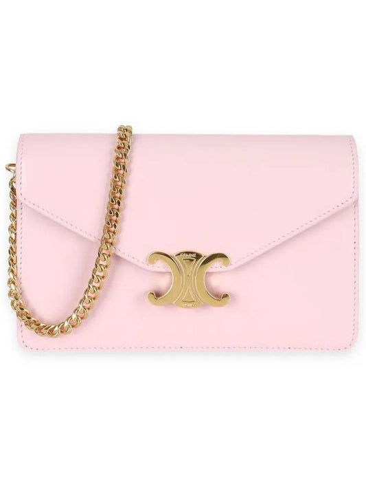 Women s Margot Chain Cross Bag Pastel Pink 10L033DPV 24PP - CELINE - BALAAN 1