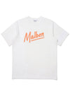 Tocotoco Pigment Round T-Shirt WHITE MAN M3321PRS41WHT - MALBON GOLF - BALAAN 2