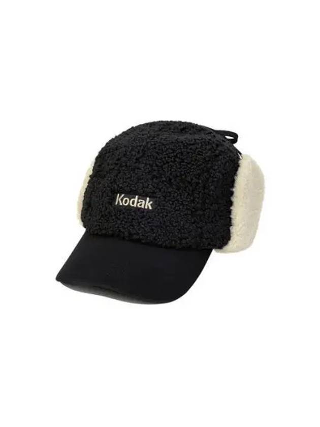 KODAK Apparel fleece earring camp cap BLACK - KODO - BALAAN 1