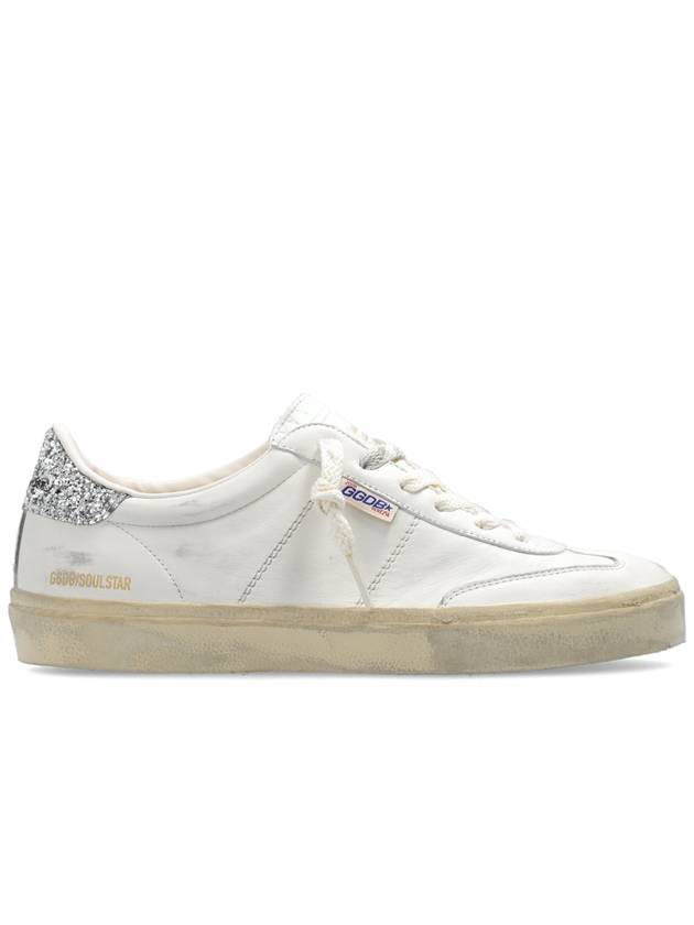 Soul Star Glitter Tab Low Top Sneakers White - GOLDEN GOOSE - BALAAN 2