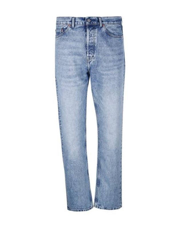 First Cut Mid Rise Straight Jeans Blue - OUR LEGACY - BALAAN 1