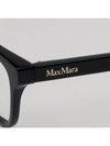 Glasses frame MM5013F 001 square horn rim Asian fit - MAX MARA - BALAAN 5