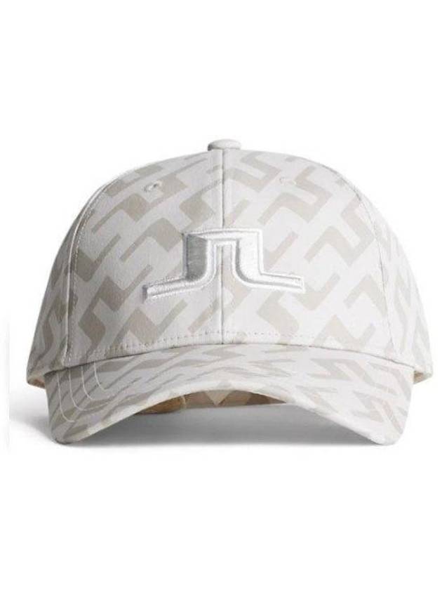 Women's Anga Printed Ball Cap Beige - J.LINDEBERG - BALAAN 2