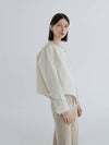 New Wave Hem Shirt Ivory - YOUNESS - BALAAN 3