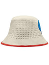 Circle Crochet Bucket Hat White - G/FORE - BALAAN 4