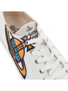 Plimsoll Low Top Sneakers White - VIVIENNE WESTWOOD - BALAAN 9