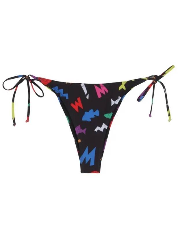 All-Over Print Bikini Bottom - MOSCHINO - BALAAN 1