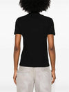 Short Sleeve T Shirt FS725 4AS8G F0GME Black - FENDI - BALAAN 4