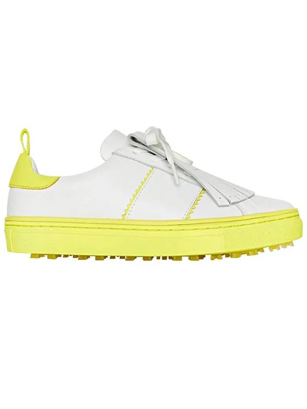 Contrast Accent Kiltie Durf Golf Spikeless Yellow White - G/FORE - BALAAN 2