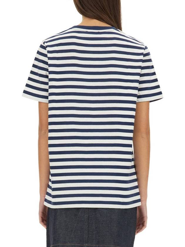 Striped Brody Standard Short Sleeve T-Shirt - A.P.C. - BALAAN 4