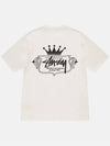 24SS Built to Last Pigment Dyed Short Sleeve T Shirt Natural 1905028 - STUSSY - BALAAN 1