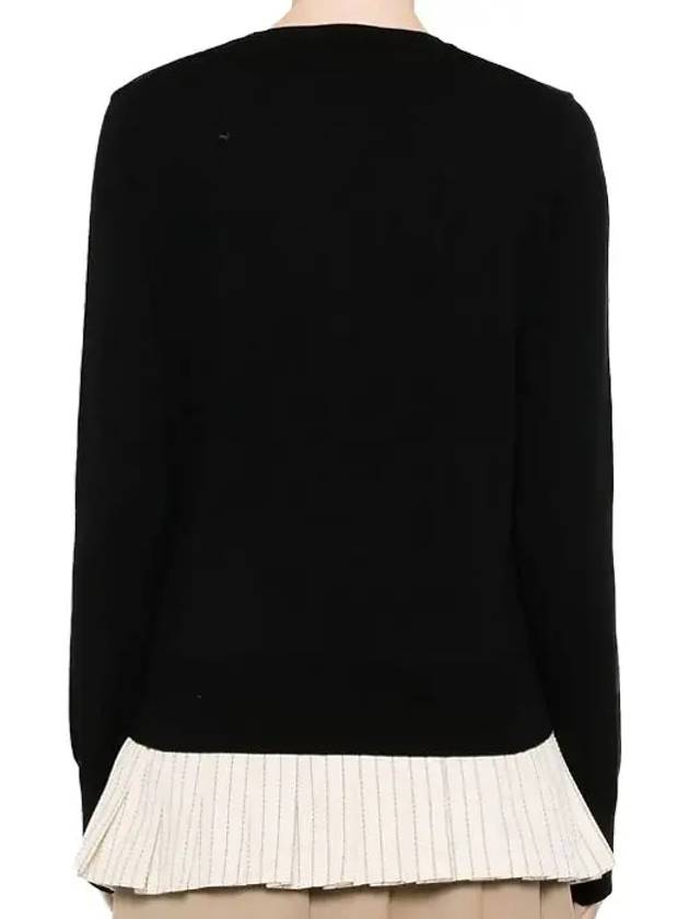 Embroidered Logo Knit Top Black - VIVIENNE WESTWOOD - BALAAN 4