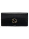 GG Interlocking Long Wallet Black - GUCCI - BALAAN 2