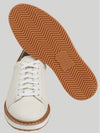 Grained Calfskin Low-Top Sneakers Panama - BRUNELLO CUCINELLI - BALAAN 5