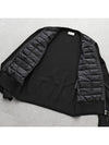 logo padded cardigan black 9B51000 A9018 999 - MONCLER - BALAAN 4