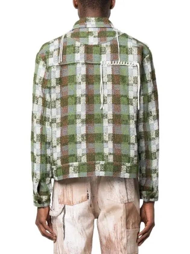 Kenley Check Jacket AWA513M GREEN - ANDERSSON BELL - BALAAN 3