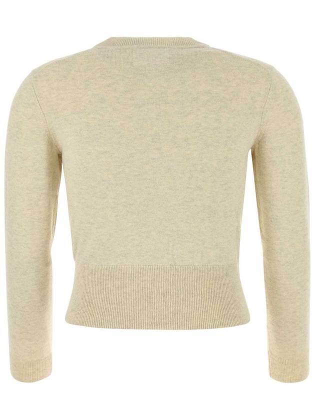 Newton Cotton Cardigan Light Grey - ISABEL MARANT ETOILE - BALAAN 3