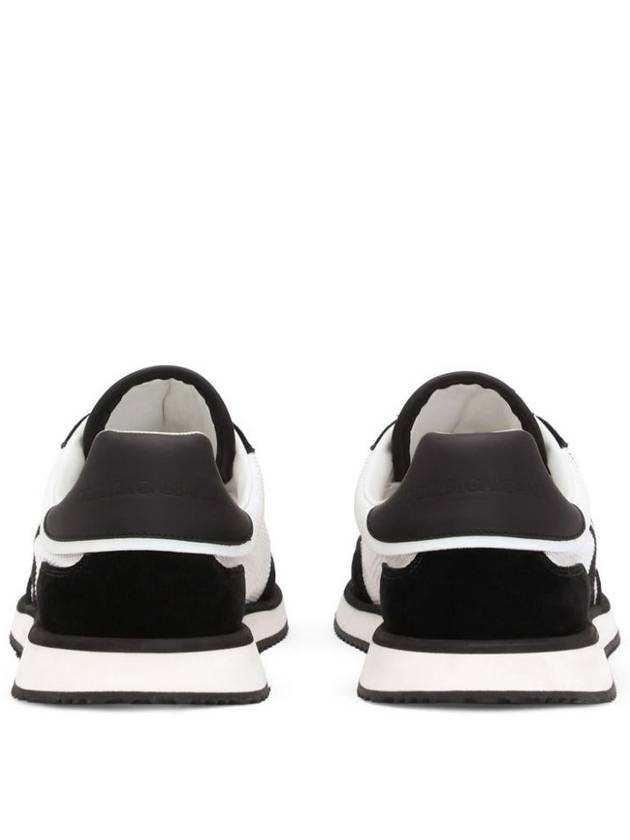 Dolce & Gabbana Suede And Mesh Dg Cushion Sneakers Shoes - DOLCE&GABBANA - BALAAN 3