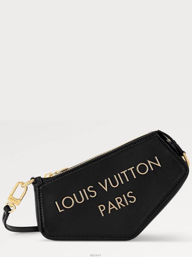 Pochette Ecusson Shoulder Bag Black - LOUIS VUITTON - BALAAN 5