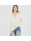 Modal Knit Half Zip up Cream - CHANCE'S NOI - BALAAN 5